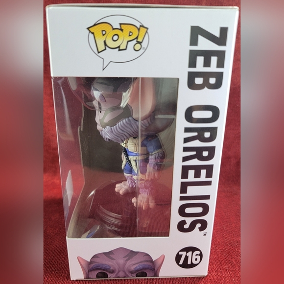 Zeb Orrelios entertainment earth exclusive funko # 716 (nib) With pop protector - Picture 5 of 7